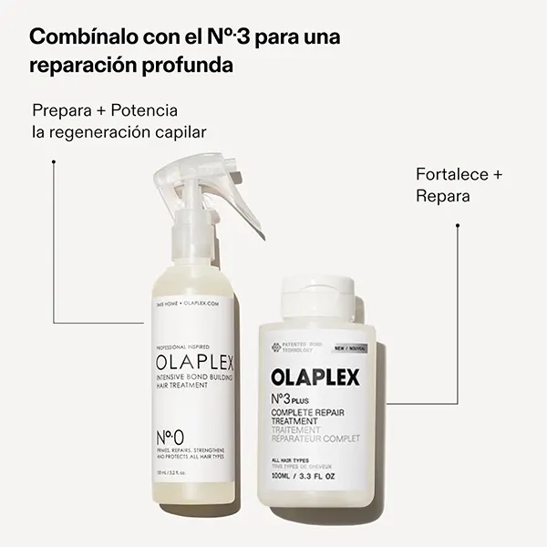 Rutina reparadora Olaplex Olaplex N0 con Olaplex N3 PLUS