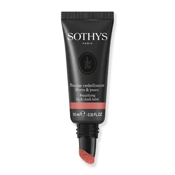 Aplicador cushion del tono 10 Bois de Rose. Bálsamo embellecedor labios Sothys 10 Bois de Rose aplicador cushion