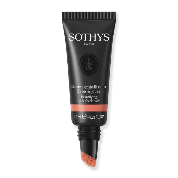 Aplicador cushion del tono 20 Abricot. Bálsamo embellecedor labios Sothys 20 Abricot aplicador cushion