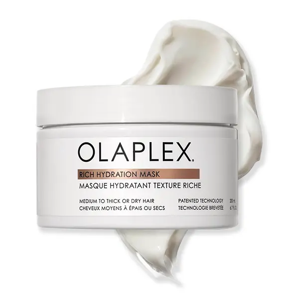 Hidratación profunda para cabello seco Olaplex Rich Hydration Mask textura hidratante