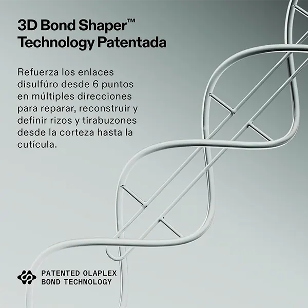 Tecnología 3D Bond Shaper™ Tecnología 3D Bond Shaper Olaplex