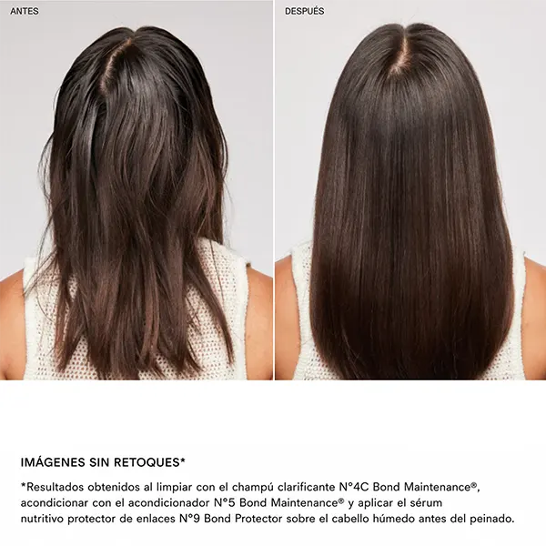 Antes y después Olaplex N4C Antes y después Olaplex N4C Clarifying Shampoo